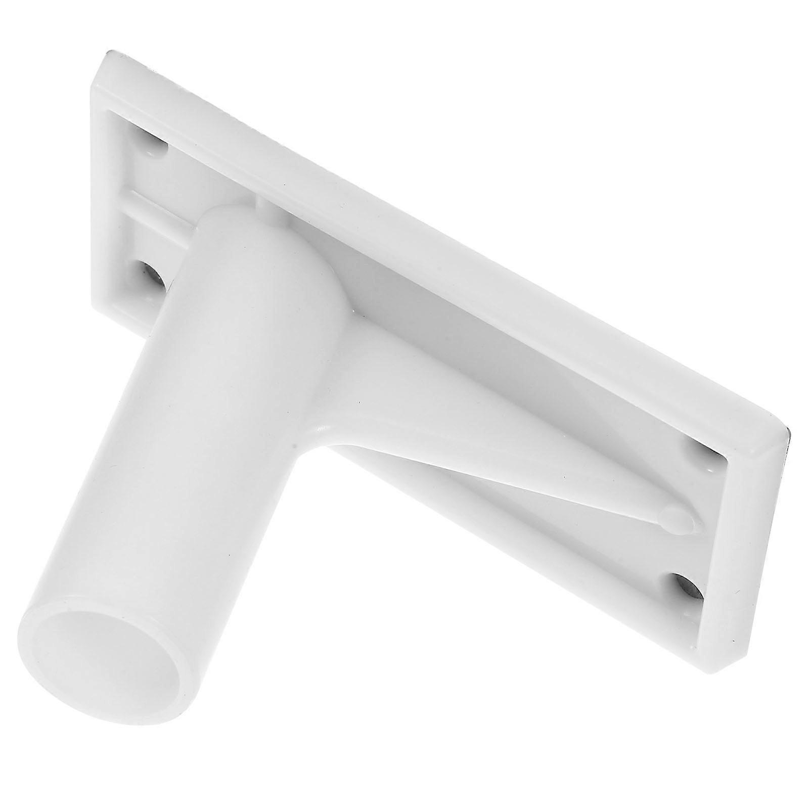 Portable Plastic Adhesive Flag Pole Bracket Wall Mount Flagpole Holder Bracket