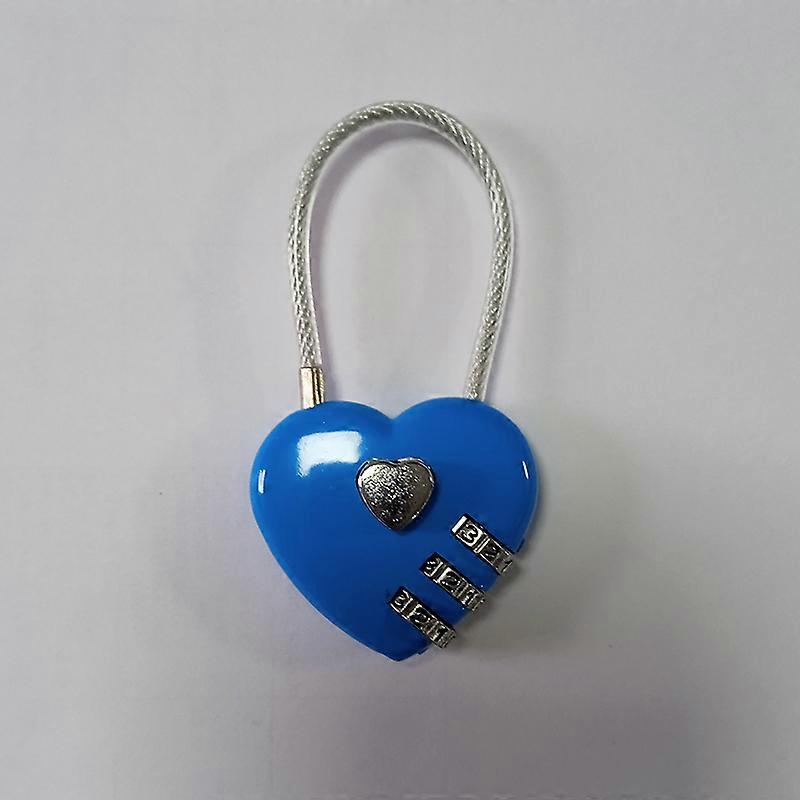 3 Digits Password Lock Security Small Suitcase Padlock Red colour Mini Padlocks Cute Resetable Combination Locking Tools