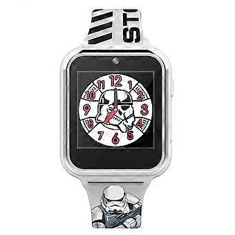 Star Wars Interactive Kids Smart Watch with Stormtrooper Band