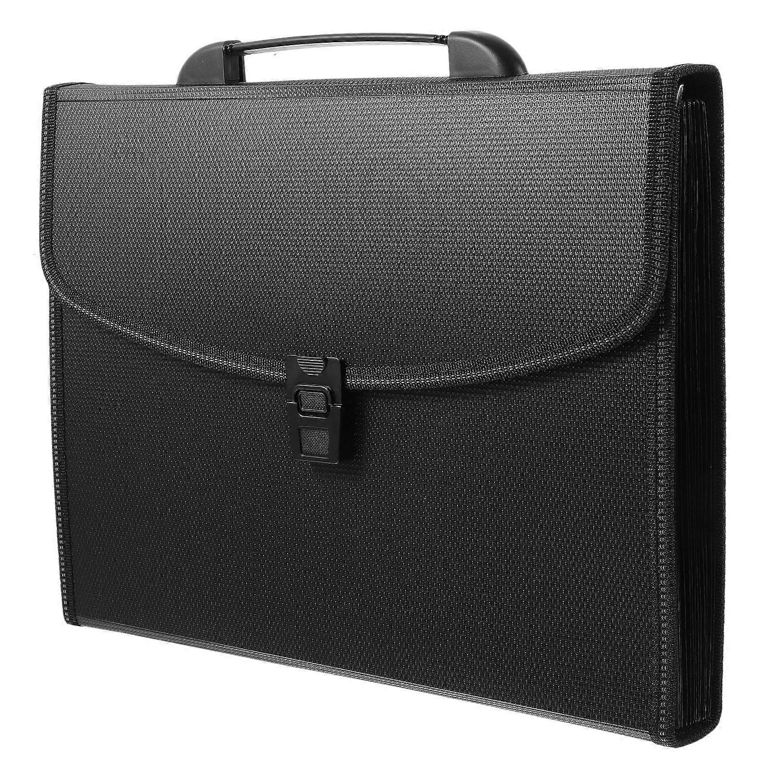 Portable File Folder for Office Use 13 Slots Document Accordion Folder
