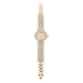 Rhinestone Quartz Watch Decorative Wrist Watch for Women with Versatile Belt