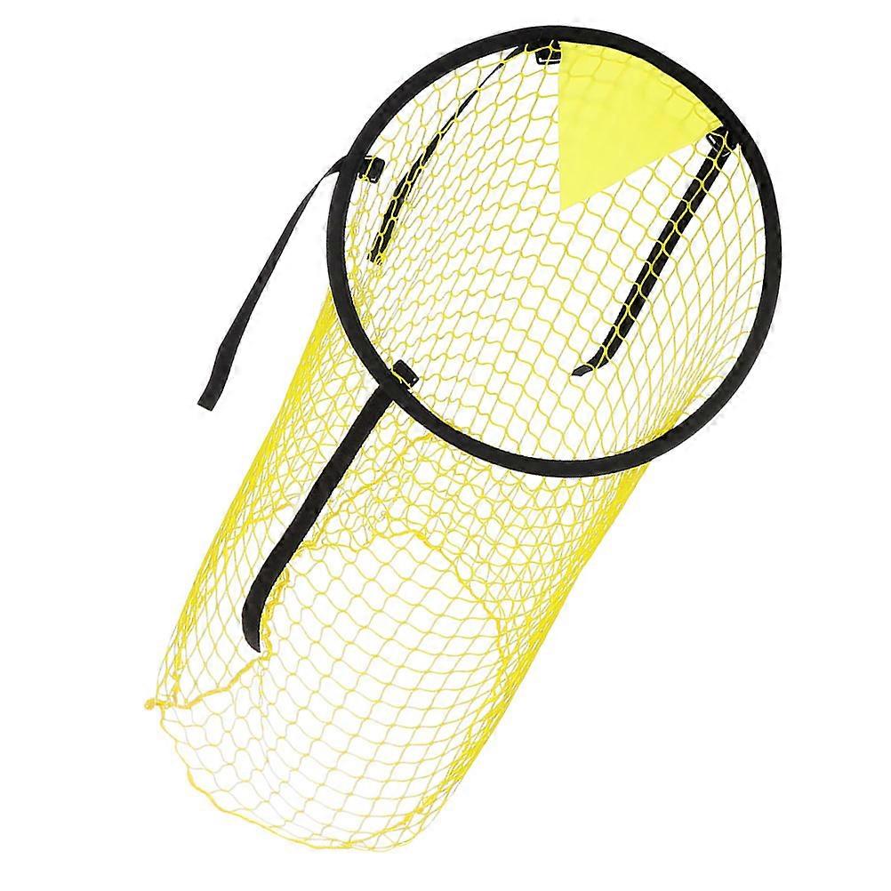 Fußballnetz, Trainingsnetz aus hellgelbem Polyester