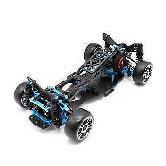 Chassi de carro RC DIY com tração traseira para drift, compatível com kits de carros RC de escala 1/10.
