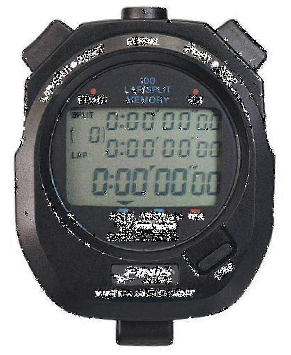 Stopwatch 3x-100m Memory Black [JKW]