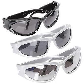 3Pcs Sports Sunglasses for Wearing Workout Eyeglasses Assorted Color Plastic