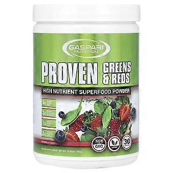 Gaspari Nutrition, Proven Greens & Reds, 12.69 oz (360 g)