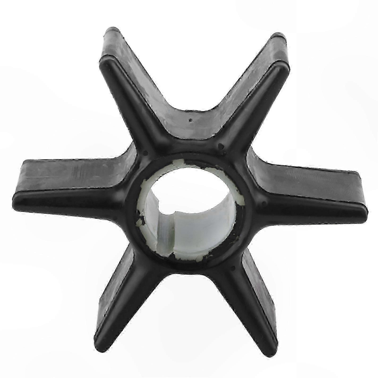 6-blade replacement water pump impeller compatible with outboard engines