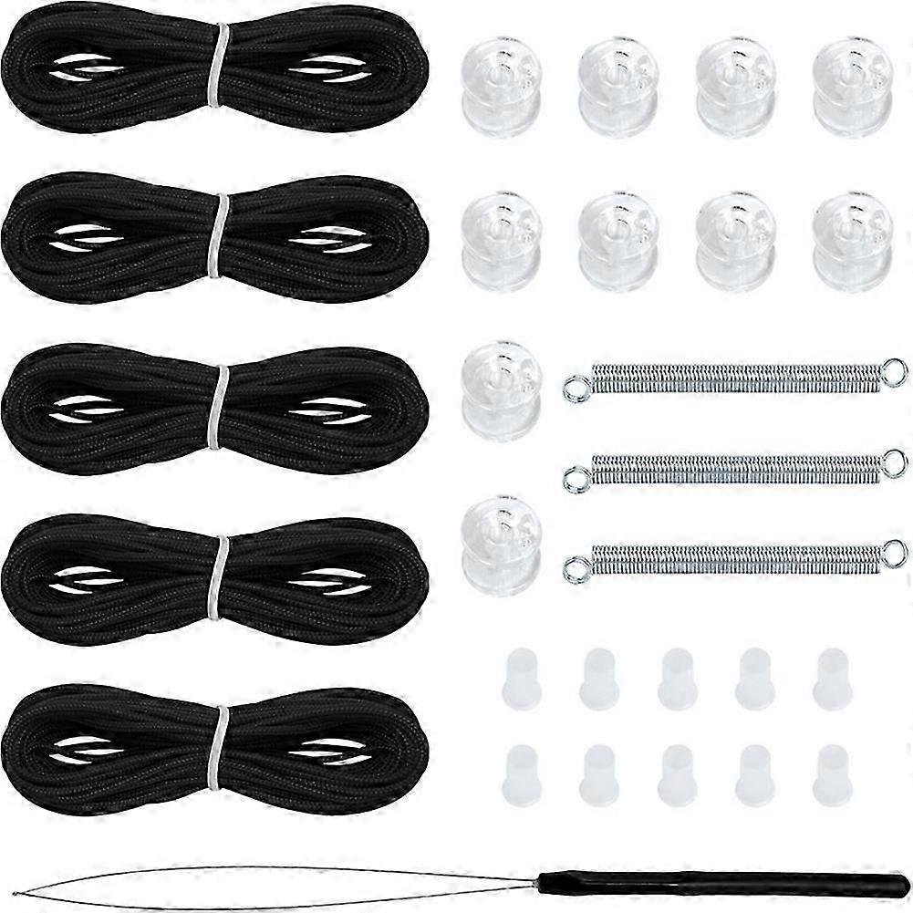 Pleated Shade Repair Kit White Window Shade Restringing Kit