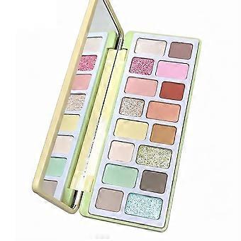 Kapeier 16-Color Eyeshadow Palette - Rich Color Play Versatile Shades Gentle Formula Compact Portability