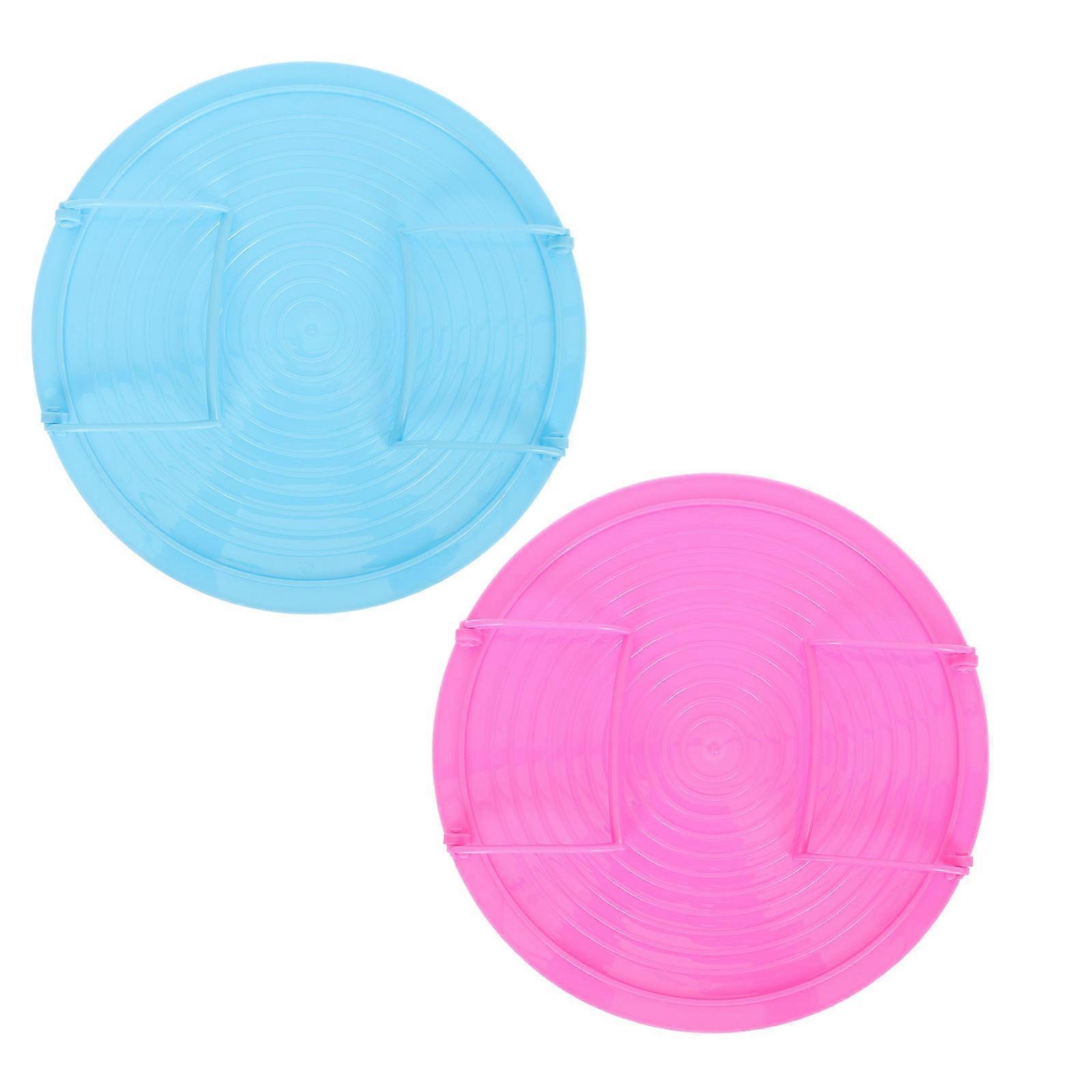Blue Layered Storage Rack Steaming Tray for Storage 2Pcs