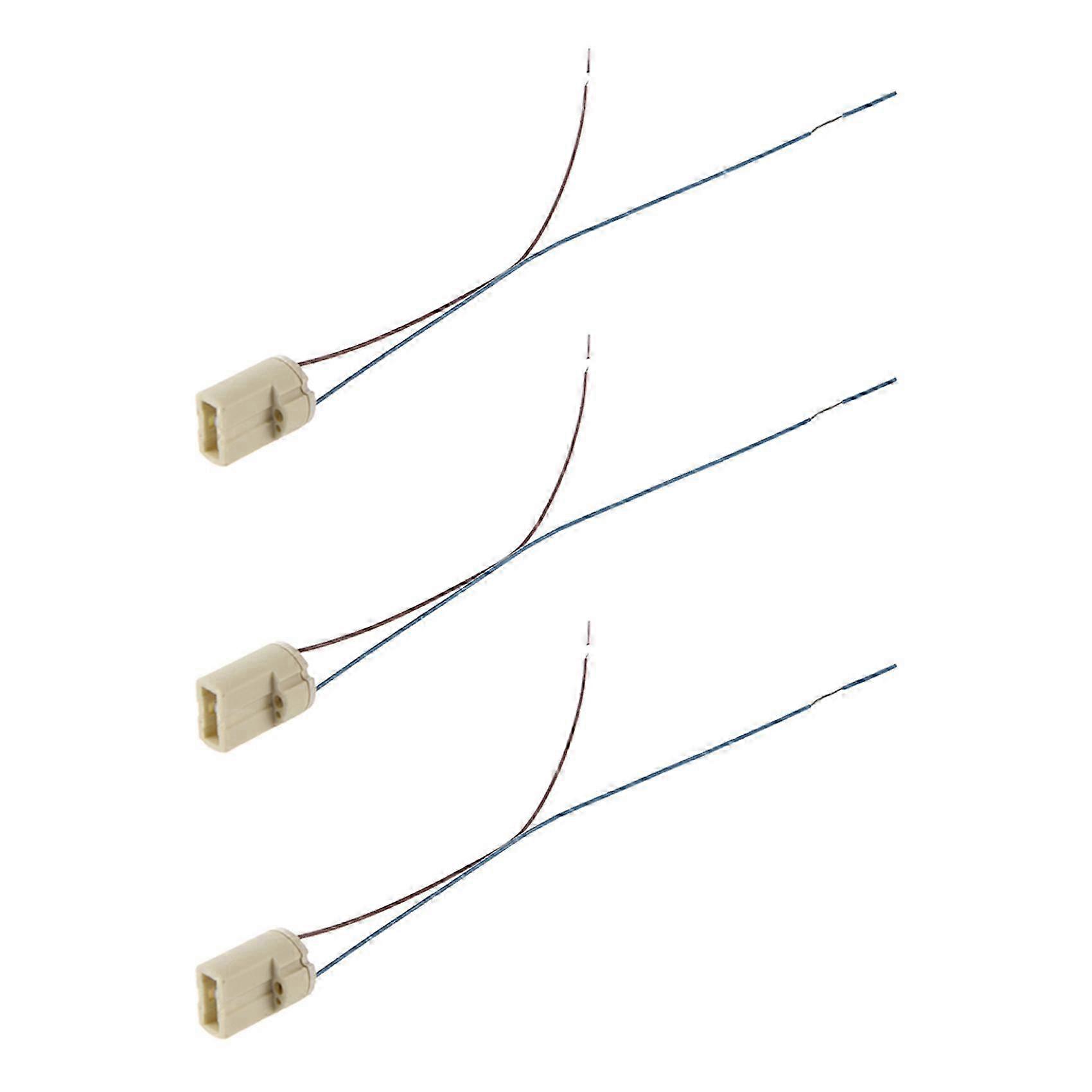 3X Socket G9 Ceramic Light Holder 2A 250V