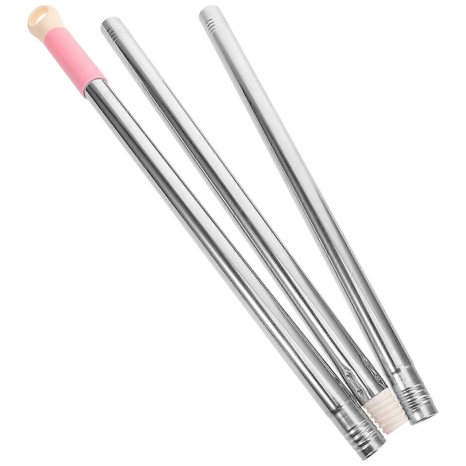 1 Set Mop Three Section Pole Mop Replacement Pole Floor Mop 3-Section Rod Mop Accessory