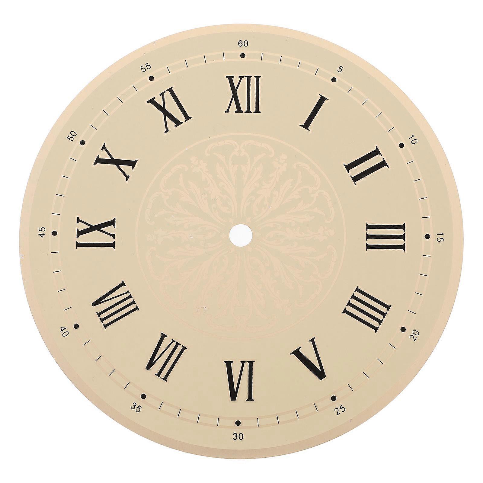 Wall Clock Dial DIY Clock Dial Replacement Dial Part for DIY Clock Making