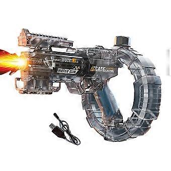Water Toy, 1200mAh USB Rechargeable, 800ml Tank, 32ft Shooting Range, Auto Suck Reload, Splash Proof LED Effects