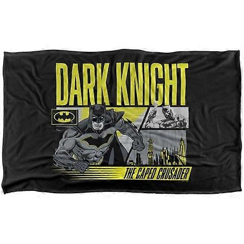 Batman The Caped Crusader Soft Touch Blanket