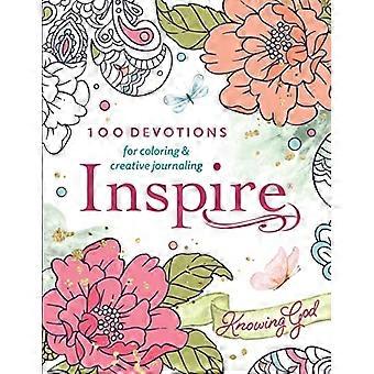 Ispirare: Conoscere Dio: 100 devozioni per colorare e scrivere nel diario creativo