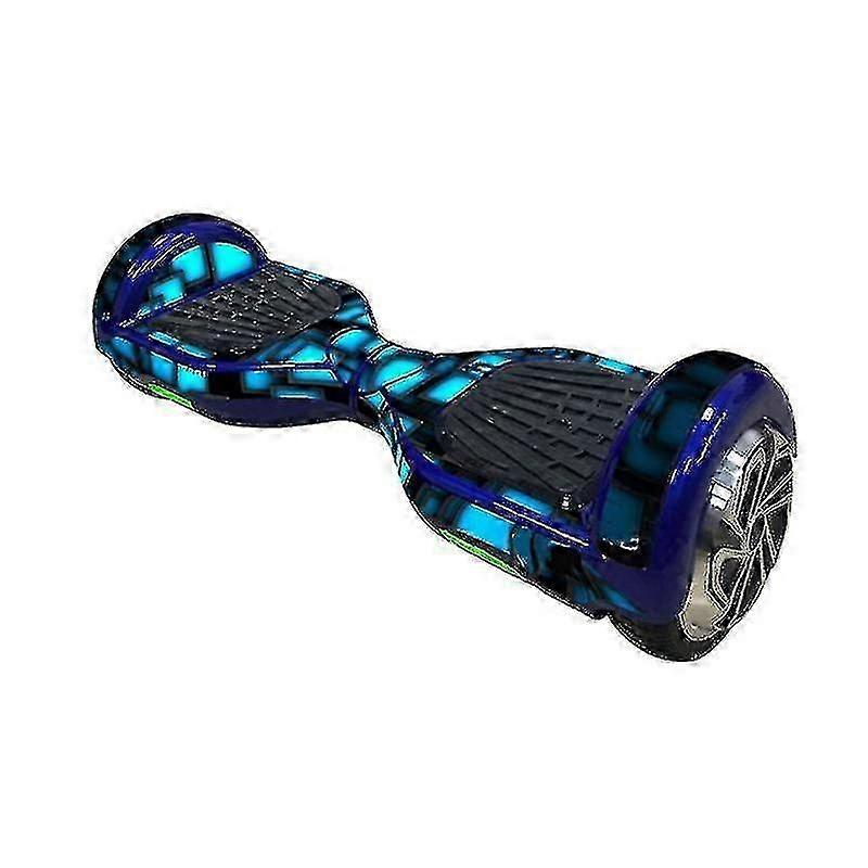 6,5 polegadas azul hoverboard pele adesivo protetor auto-equilíbrio scooter elétrico decalque yy design