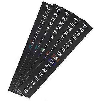 Digitale Aquarium-Thermometer-Aufkleberstreifen zur Temperaturmessung im Aquarium, 20 Stück
