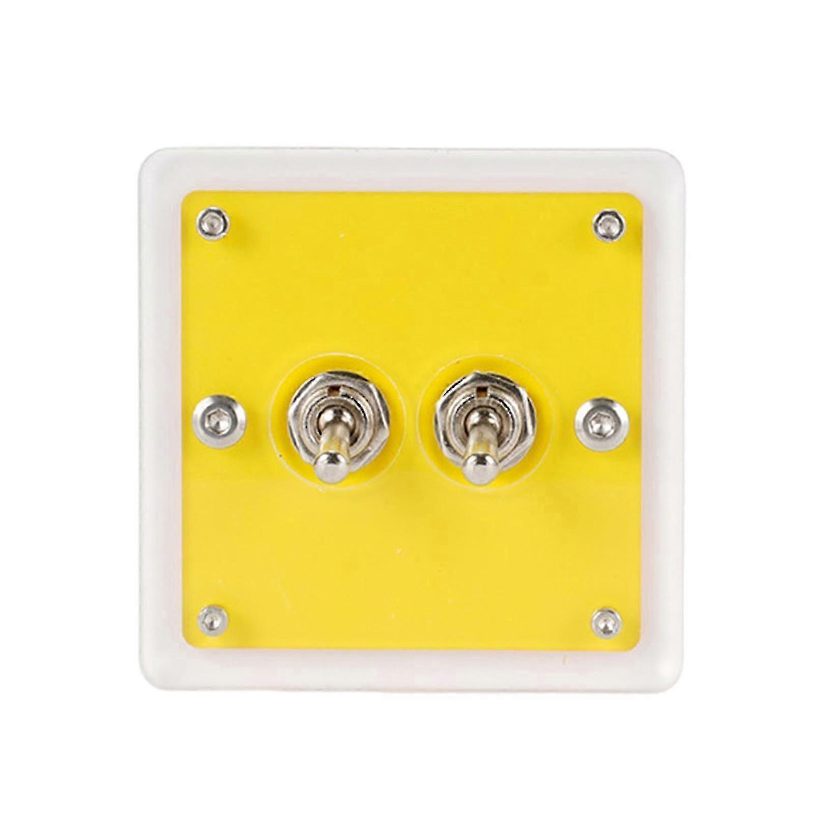 Single Double Toggle Acrylic Plate