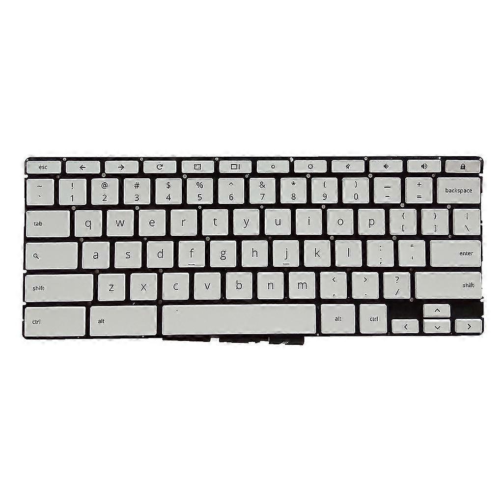 Durable White Laptop Keyboard