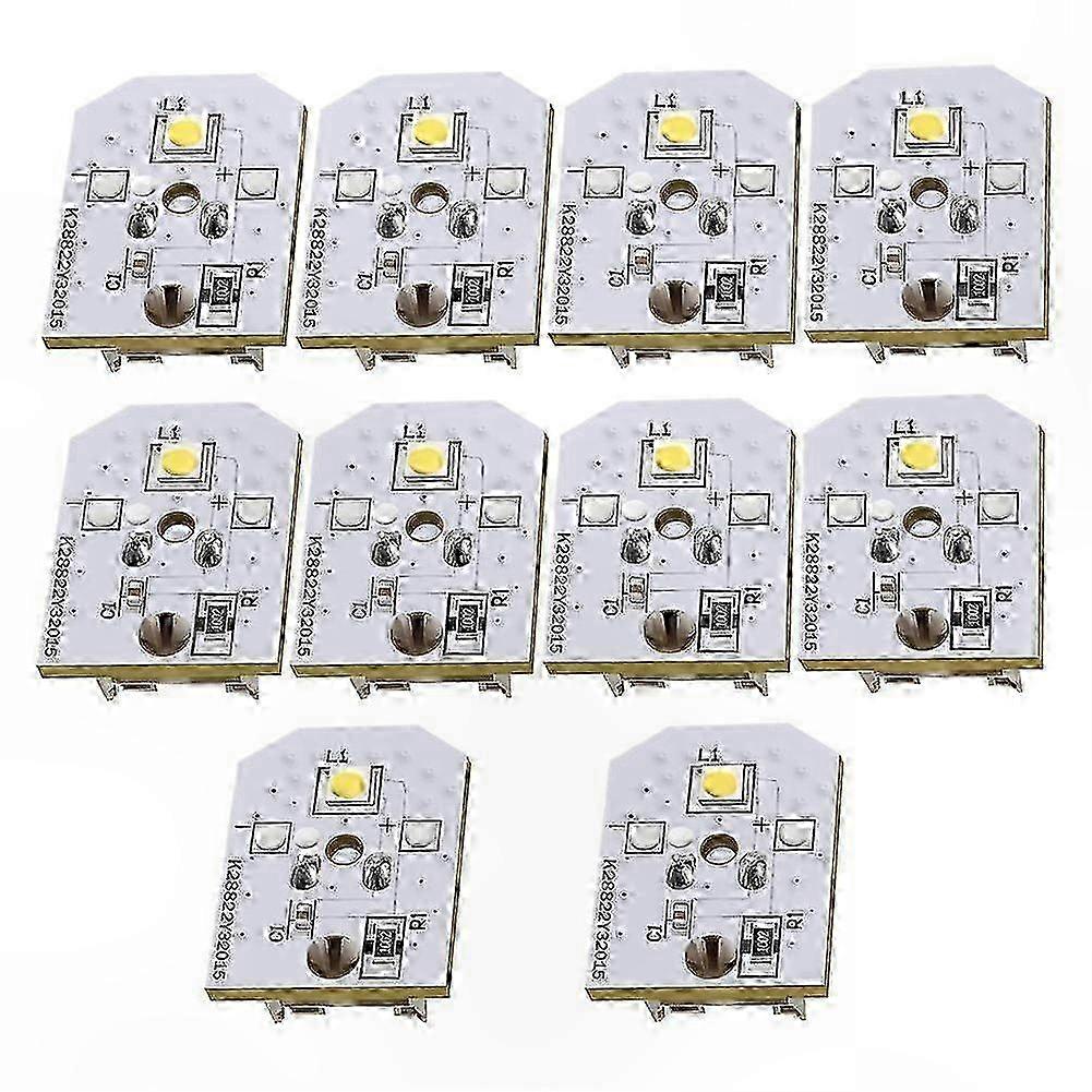 LED Refrigerator Light Assembly Replacement, 10 Pack-Compatible with Various Models