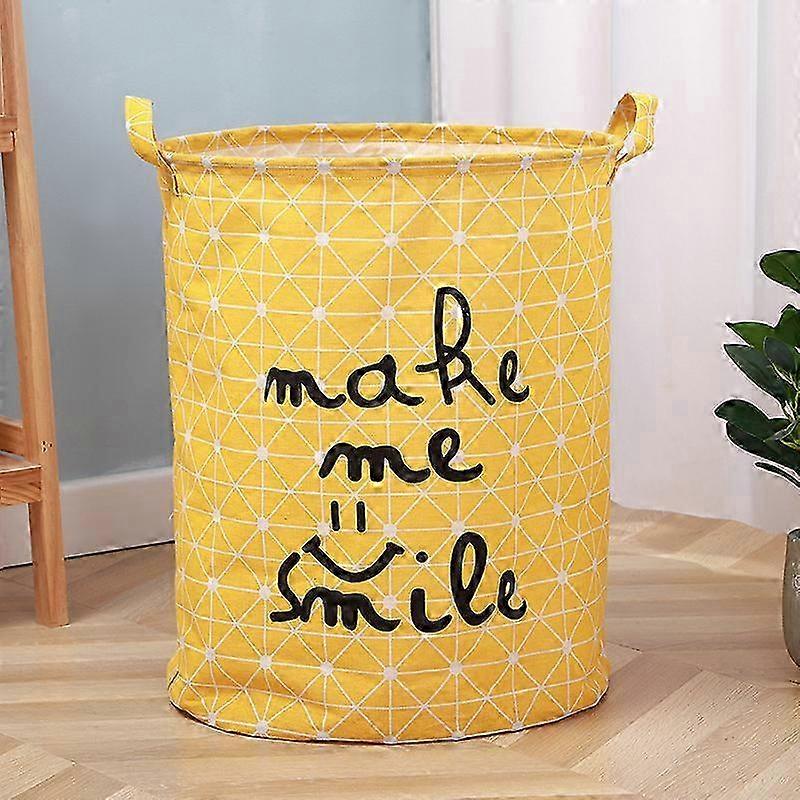 Round Collapsible Laundry Basket 40x50cm