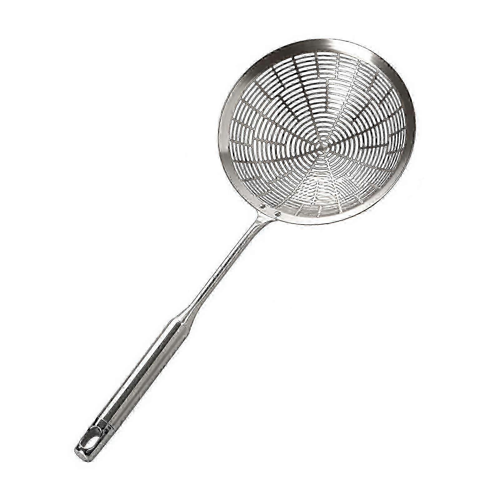 Deep-Bowl Stainless Strainer Ladle