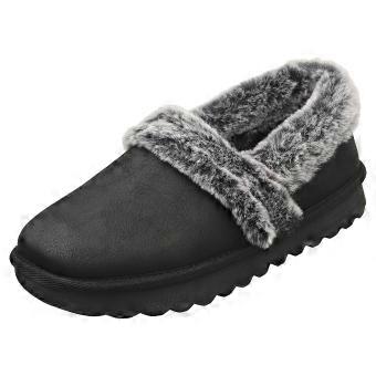 Skechers Cozy Up Damen Slip On Schuhe in Schwarz