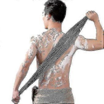 Extra Long Exfoliating Back Scrubber, Magic Body Back Scrubber compatible with Shower, Body Wash And Massage1pcs-black Xxf