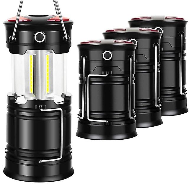 Camping Lanterns Led Lanternsrechargeable Hurricane Emergency Light For Storm Outages Outdoor Portable Collapsible