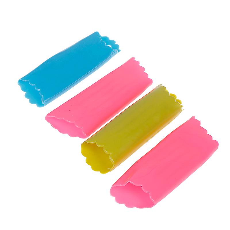 4pcs Magic Silicone Garlic Peeler Peel Easy Useful Kitchen Cooking Tool