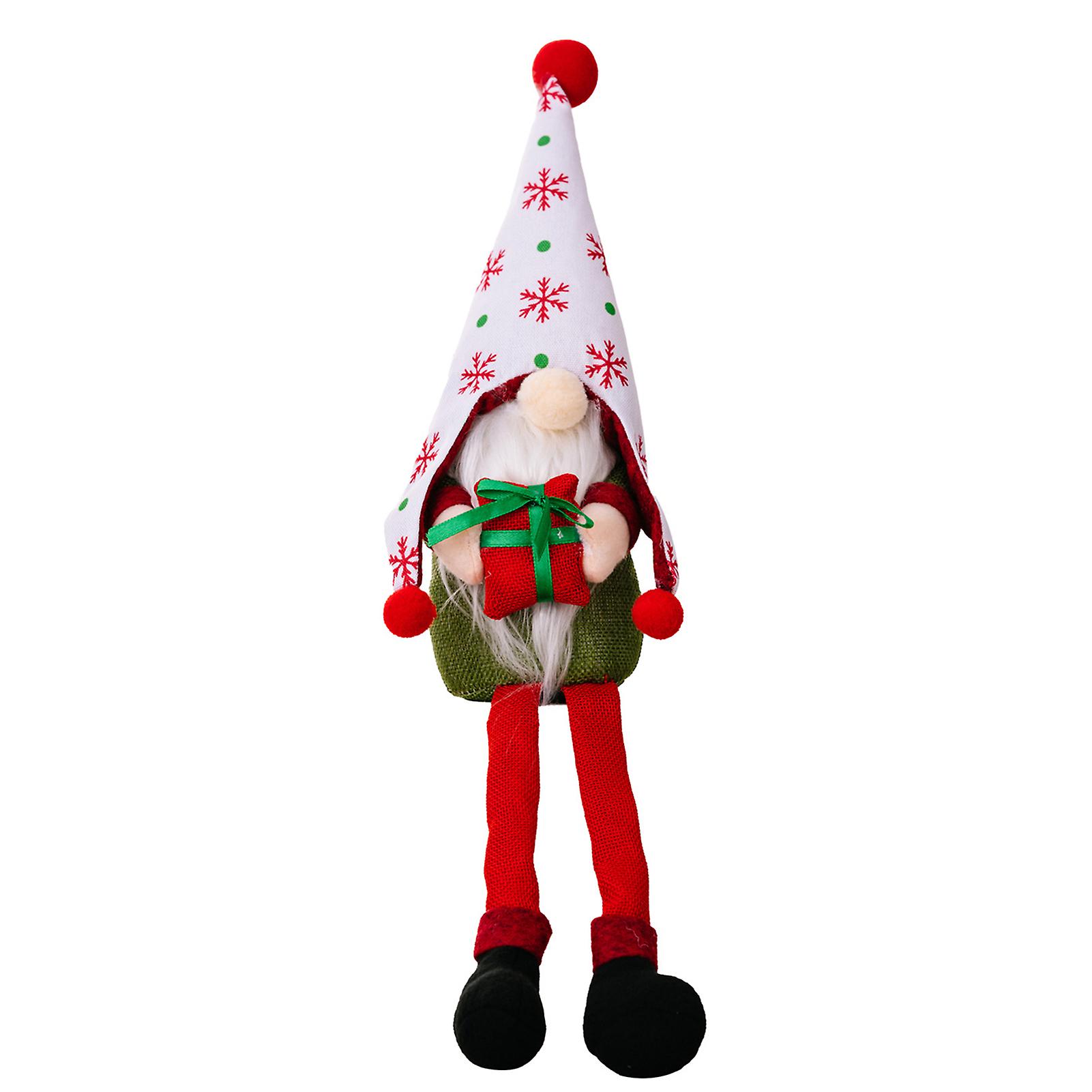 Christmas Gnome Plush Swedish Dwarf Stuffed Figure Toys With Long Legs