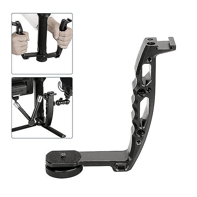 Gimbal Accessories L Bracket D Grip With Hot Shoe 1/4 Inch Screw For Zhiyun 2 Ronin S Stabilizer