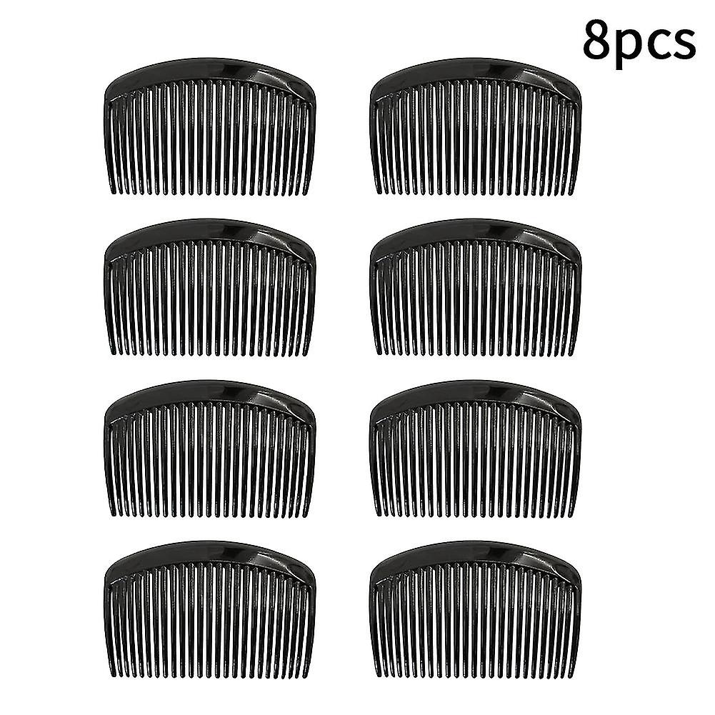 8pcs Gift For Women Clip 23 Teeth Diy Hair Side Comb Styling Tool