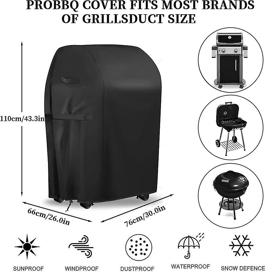 Cubierta de parrilla 600d 76 x 66 x 110 cm