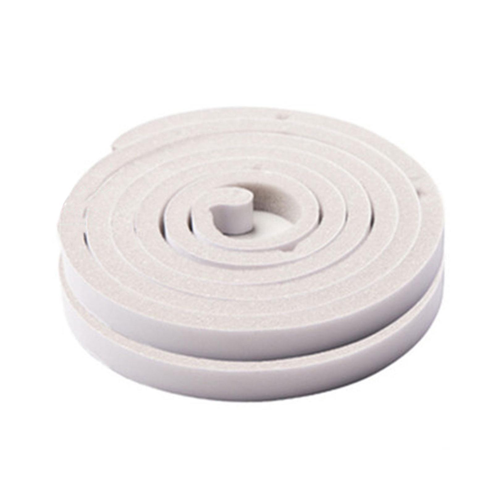 2 Rolls Foam Seal Tape 0.59 In Wide X 0.39 In Thick High Density Foam Strips