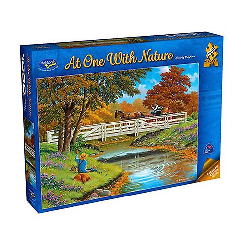 HOWDY NEIGHBOR Holdson At One with Nature 1000 Pieces Quality Jigsaw Puzzle