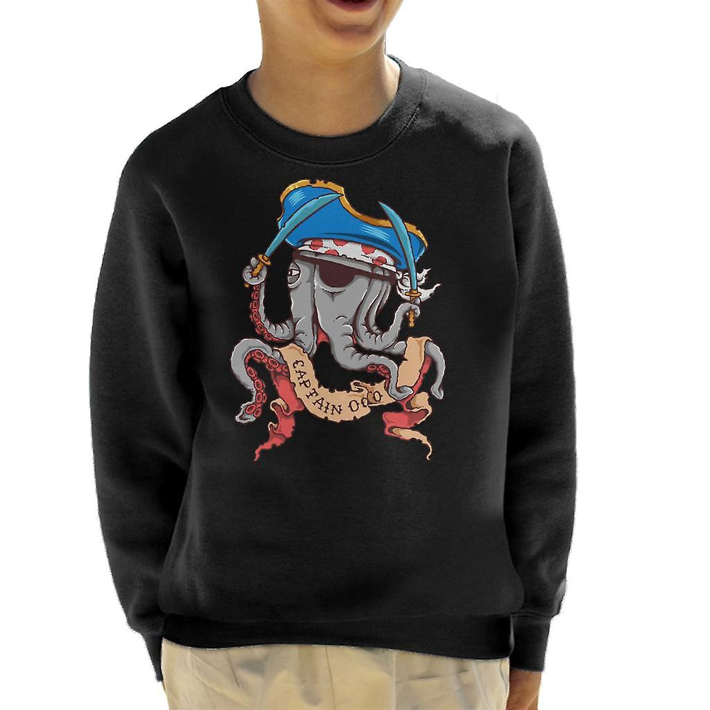 Captain Octopus Kid's Sweatshirt