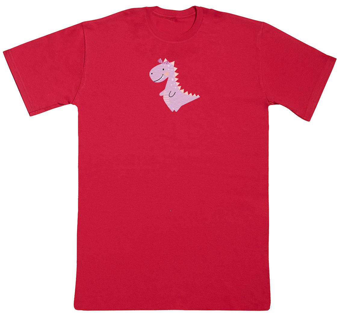 Pink Dino - Kids Oversized Comfy T-shirt