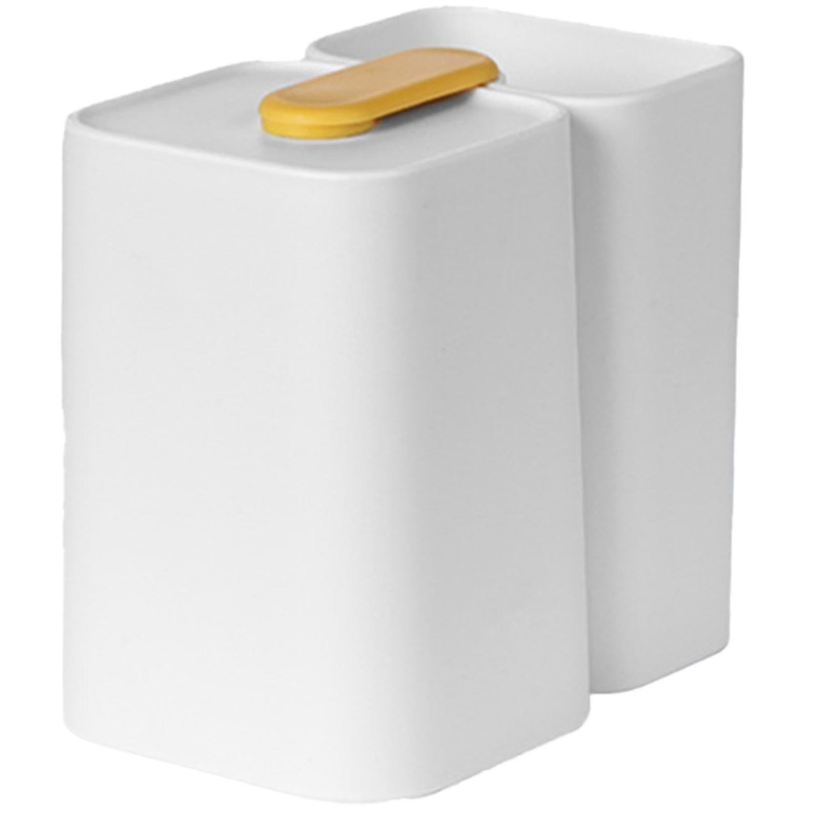 Magnetic Toothbrush Cup Multipurpose Bathroom Cup Wall Mounted Unbreakable