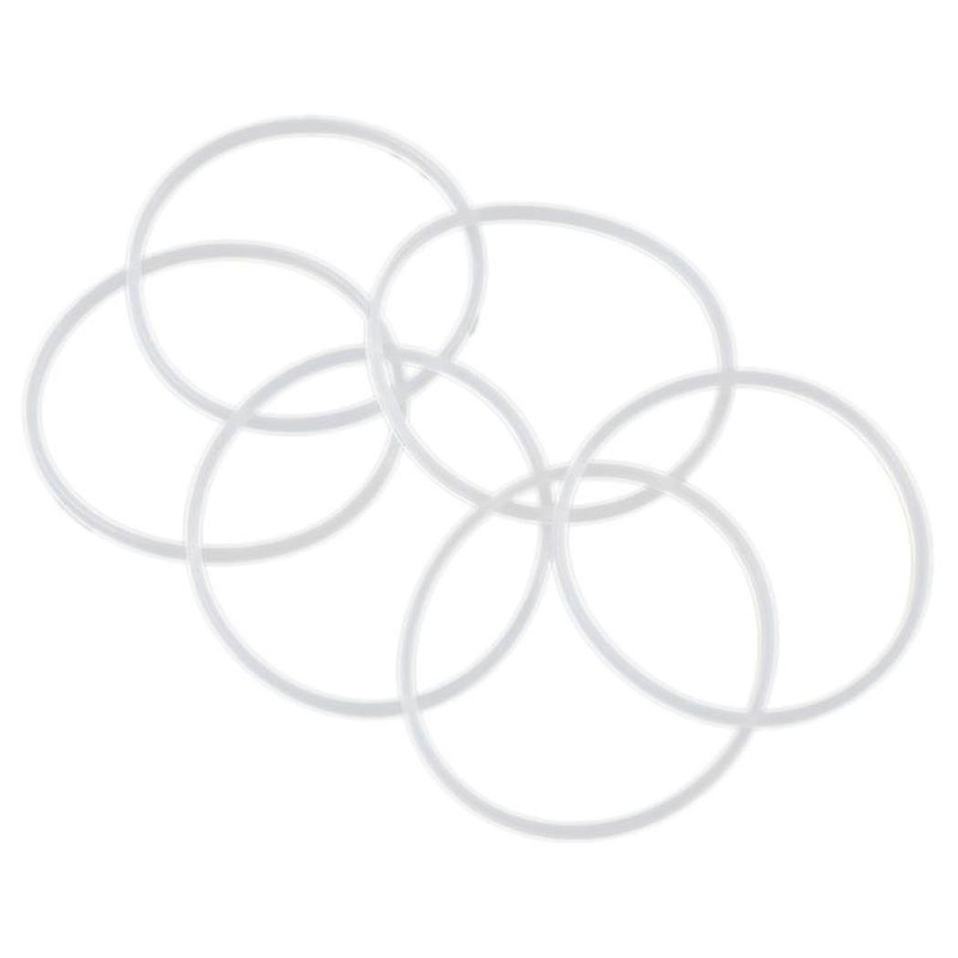 New Replacement Gaskets Rubber Seal Ring For Blender Flat/ 6 Pack