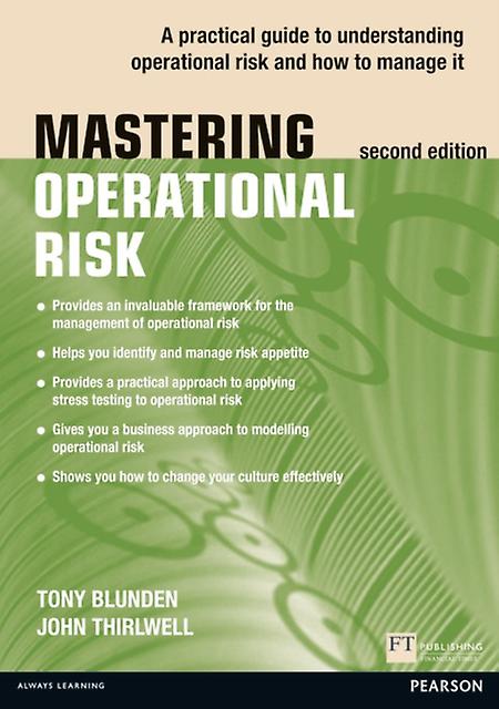 Mastering Operational Risk by John Thirlwell Paperback