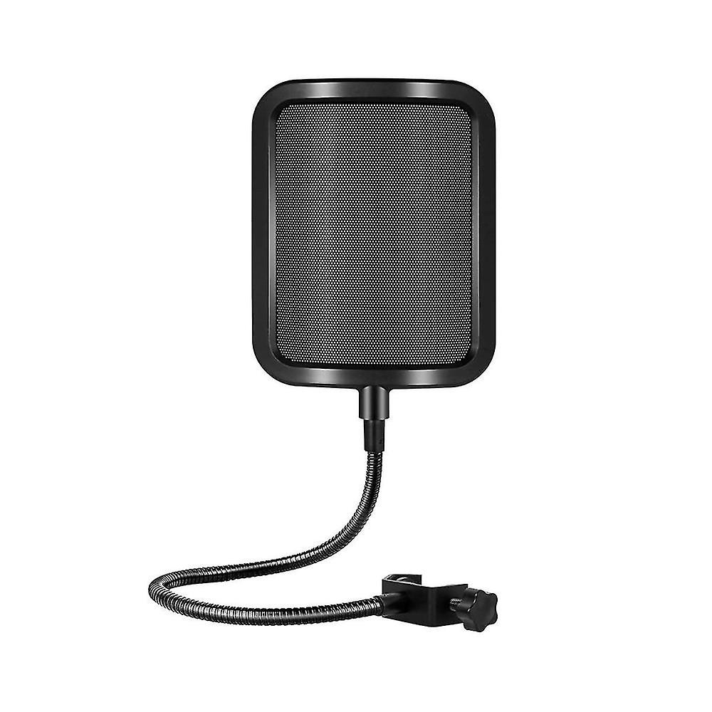 Universal Microphone Windscreen Studio Recording Condenser Microphone Metal Pop-filter Mic Sound Fi