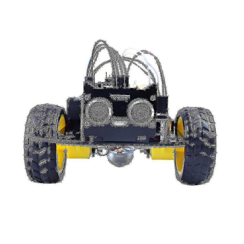 Bil Smart Robot Programmering Kit DIY Elektronisk Kit Smart Car Robot Kit Programmering Læringsprogram