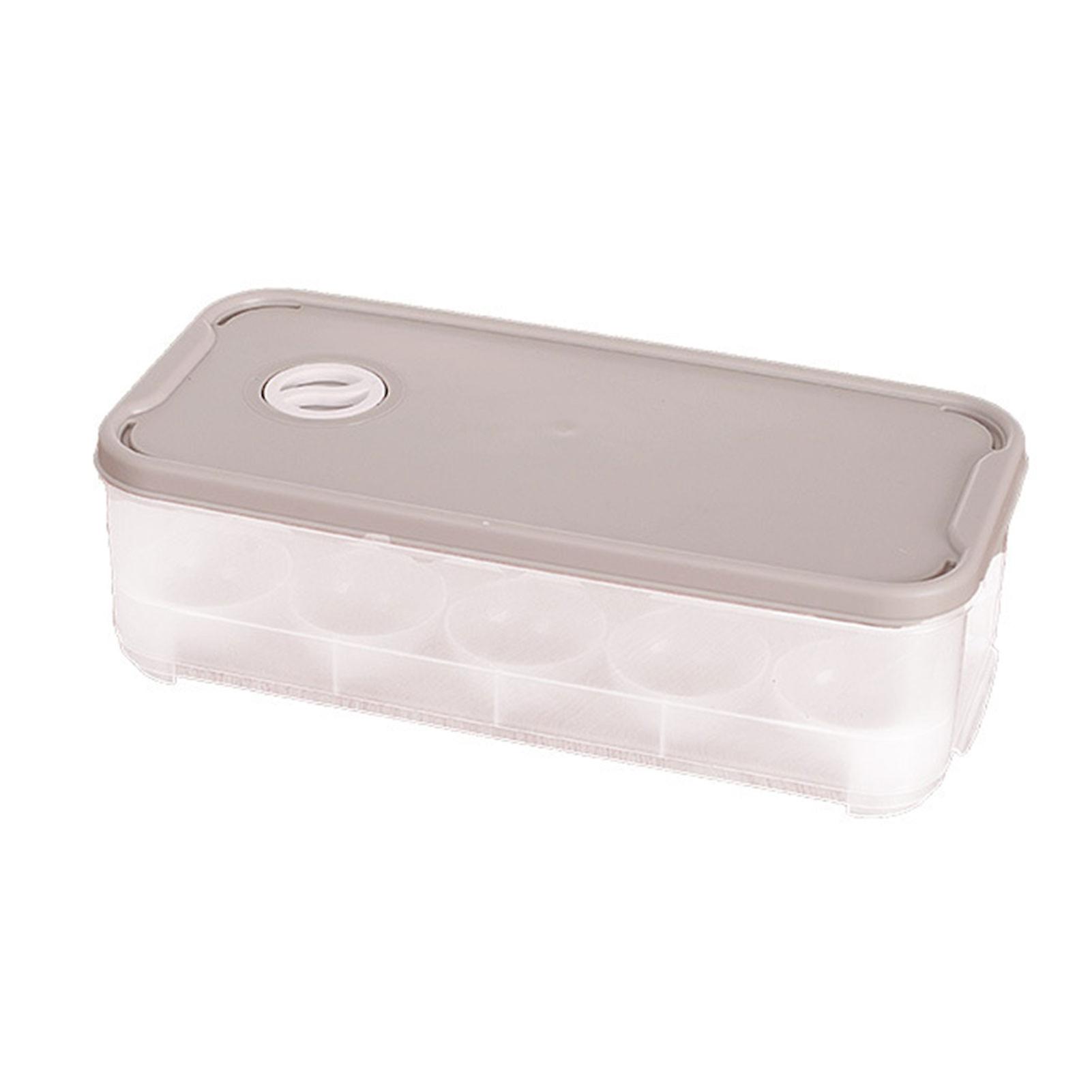 Refrigerator Egg Organizer Trays Large Capacity Egg Container For Freezer Storage Accessories