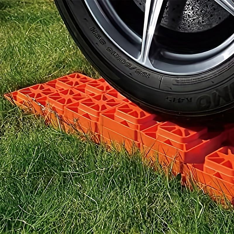 5pcs Rv Leveling Blocks Heavy Leveling Blocks Camping Leveling Blocks Tire Balancer Hydraulic Jacks Cushion