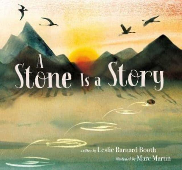 A Stone Is A Story by Leslie Barnard Booth Hardback Book