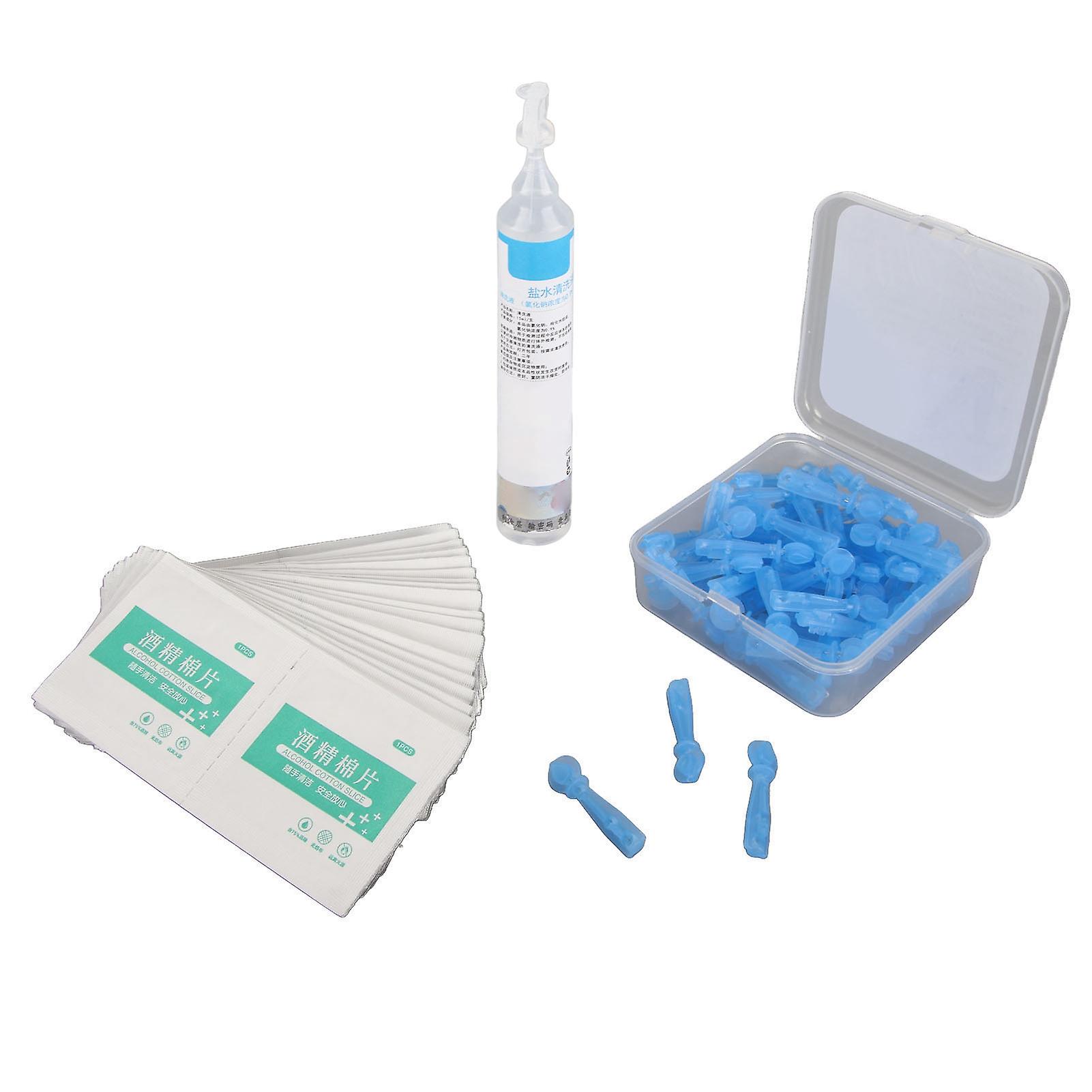 50pcs Disposable Pimples Needles Super Pointed Tip Blackhead Blemish Remover Tool