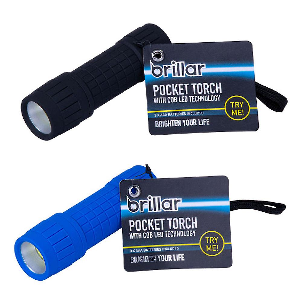 Brillar High Quality and Durable 100-Lumens Pocket Torch with Cob LED Technology