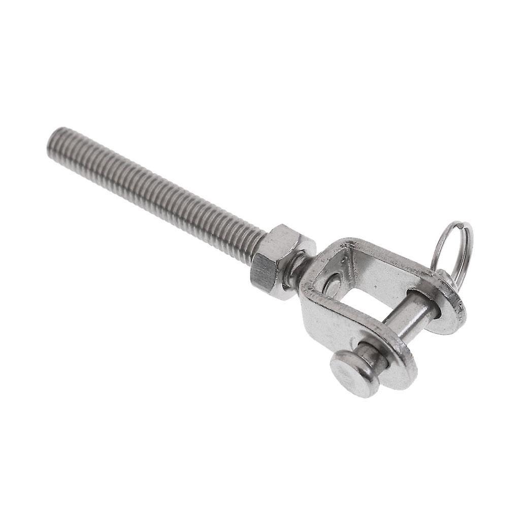 Stainless Steel Jaw Open Bolt & Nut Replacement Turnbuckle Rigging Screw M5
